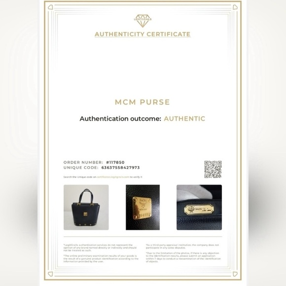 MCM Black Leather Flap Bag with COA - Picture 14 of 14